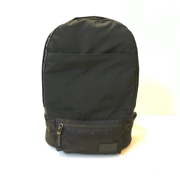 NEW Paul Smith Nylon Backpack Rucksack Mens Black Zip Around Travel Computer Bag - Picture 12 of 13